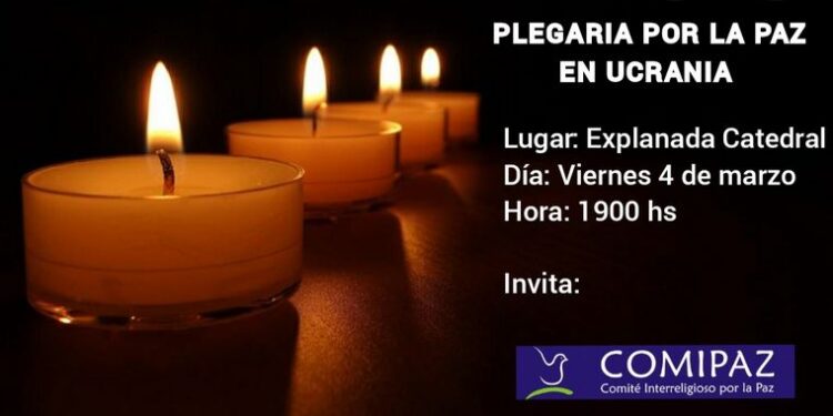 Córdoba realizará una plegaria por la paz en Ucrania