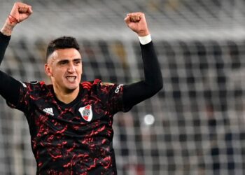 River superó en el final a Colo Colo en Chile y quedó muy cerca de la clasificación a octavos