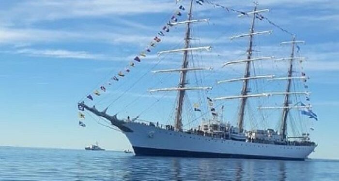 La Fragata Libertad recibe la orden de zarpada para un nuevo viaje de instrucción