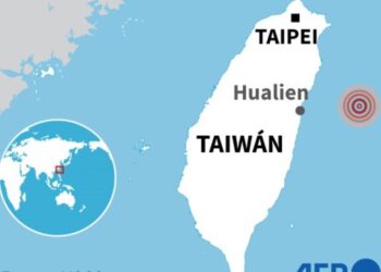 Estremecedor sismo de 6,3 grados en Taiwán