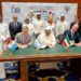Schiaretti y Perotti firmaron en Kuwait el crédito para iniciar el acueducto Santa Fe – Córdoba