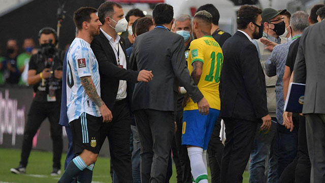 FIFA ratificó que el clásico Brasil-Argentina suspendido debe jugarse