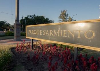 Avanza la primera etapa de las obras de revalorización del Parque Sarmiento