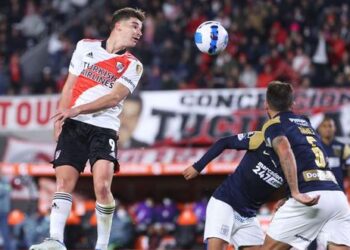 Goleada histórica de River en la Copa: con seis tantos de Julián Álvarez, apabulló a Alianza Lima de Perú por 8-1