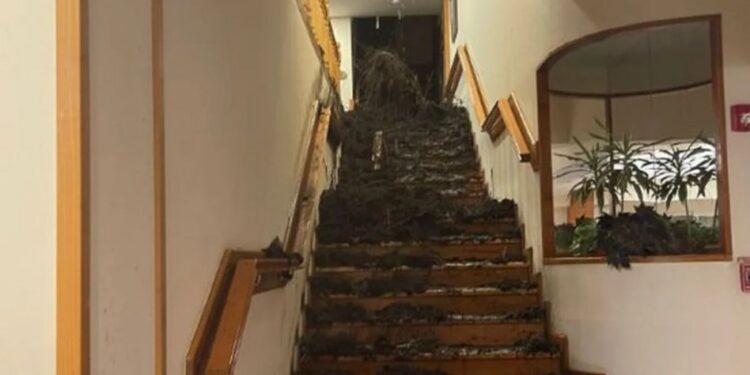 Un alud que ingresó a un hotel en Bariloche dejó como saldo un muerto y tres heridos