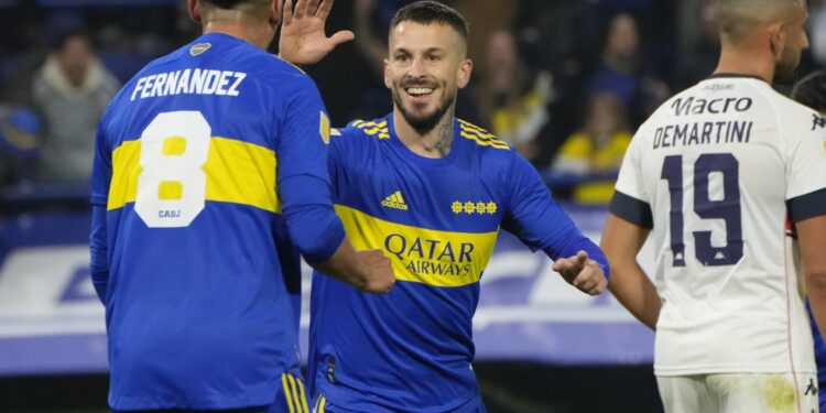 Boca goleó 5-3 a Tigre y se recuperó en la Liga Profesional