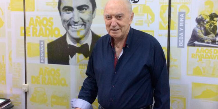 Murió Cacho Fontana, ícono de la radiofonía y la televisión argentina