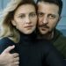 Polémica por las fotos de Zelenski y la primera dama de Ucrania en la revista Vogue
