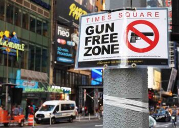 Nueva York declaró a Times Square como zona libre de armas