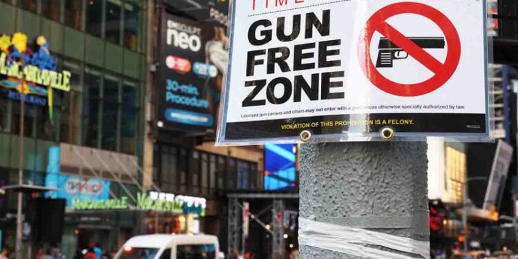 Nueva York declaró a Times Square como zona libre de armas