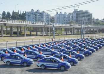 La Policía de Córdoba incorporó 50 patrulleros cero kilómetros