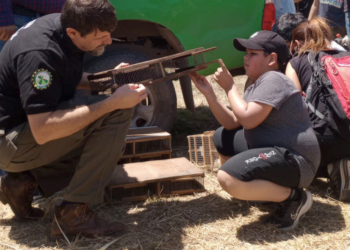 Liberaron más de 50 aves en Colonia Caroya