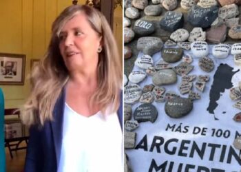 Cerruti pidió disculpas tras sus dichos sobre las piedras en homenaje a los muertos por Covid-19