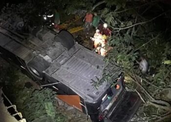 Siete fallecidos tras el vuelco de un micro en Brasil