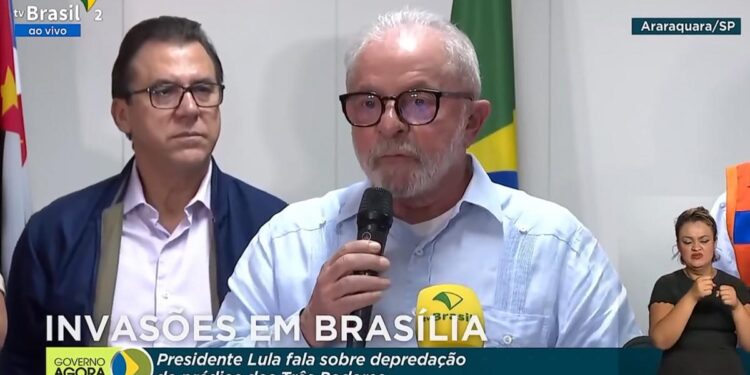 Lula decretó la intervención federal de la seguridad en Brasilia hasta el 31 de enero