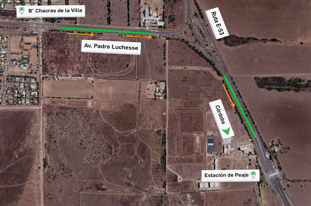 Duplicarán un tramo de calzada sur de la Avenida Luchesse para dar fluidez al tránsito