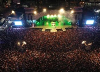 Empezó el Cosquín Cuarteto 2023 con plaza llena y entradas agotadas