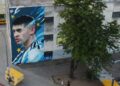 La figura del Cuti Romero ya es parte del paisaje urbano de la ciudad