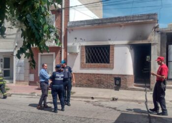 Un incendio provocó la muerte de un hombre en B° San Martín
