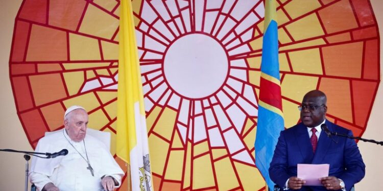 El papa Francisco llegó al Congo y denunció el "colonialismo económico"