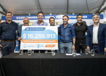 La Provincia otorgó un aporte para la Fiesta de las Colectividades de Alta Gracia