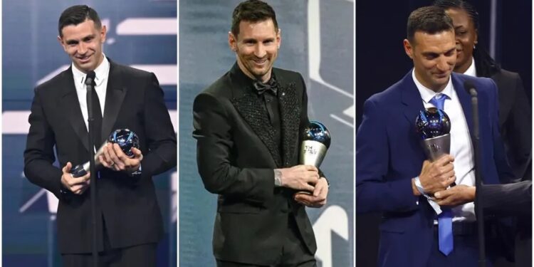 The Best: la Selección Argentina se llevó todos los galardones