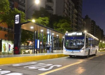 Quedó habilitado el "Solo Bus" en avenida Chacabuco