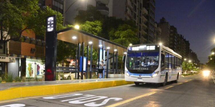 Quedó habilitado el "Solo Bus" en avenida Chacabuco