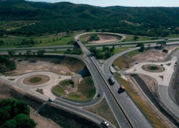 La Provincia habilitó un nuevo distribuidor entre Ruta 20 y Camino a Falda del Carmen