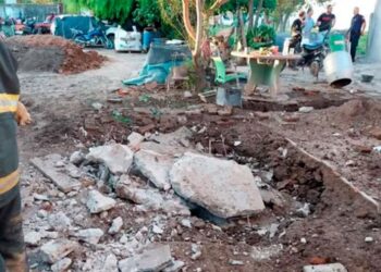 Un hombre y su bebé fallecieron tras la explosión de un pozo negro en La Para