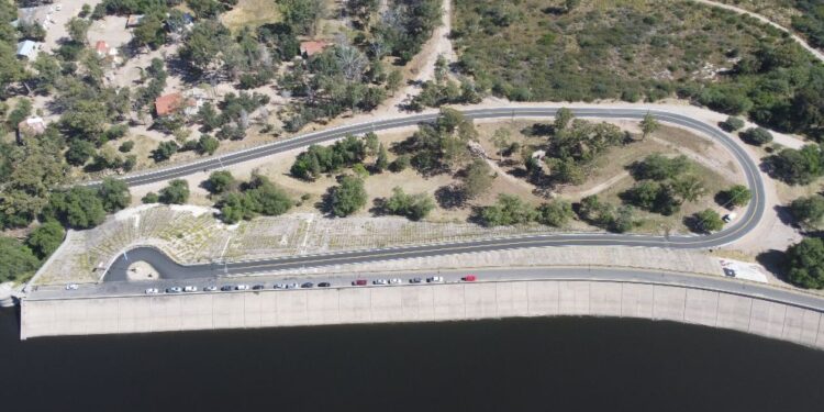 Rehabilitaron el camino de acceso al dique Cruz del Eje