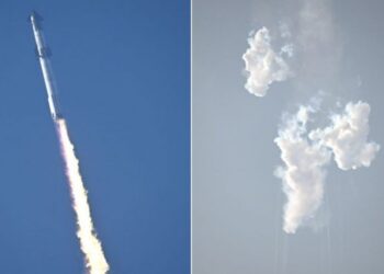El cohete Starship explotó en el aire tras su despegue