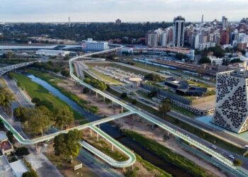 Habilitaron la ciclovía en altura de la ciudad