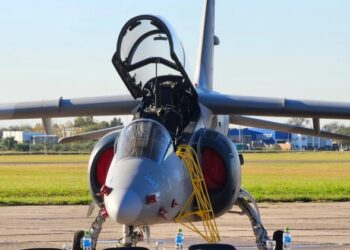 Entregan a la Fuerza Aérea un avión Pampa III construido en Córdoba