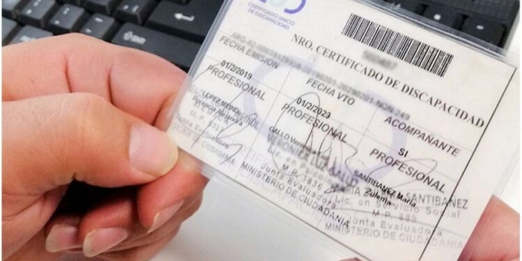 Confirman cambios en el Certificado Único de Discapacidad
