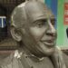 Repararon la escultura de Amadeo Nuccetelli