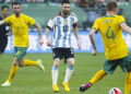 Argentina venció 2-0 a Australia en un amistoso en China