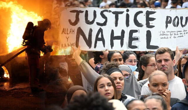 Tercera jornada de protestas en Francia tras el asesinato de Nahel a manos de la Policía