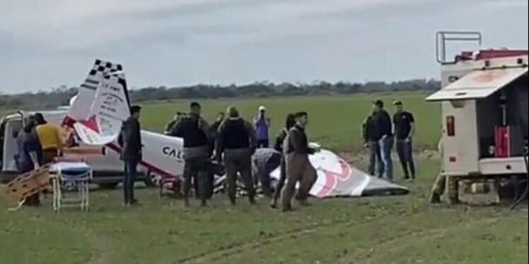Una avioneta se estrelló en Chaco dejando como saldo dos muertos