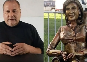 El escultor de la estatua de Mirtha Legrand dijo que "no es un improvisado"