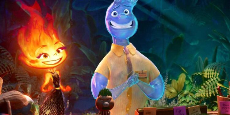 Estrenó Elementos, la nueva película de Disney y Pixar