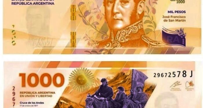 El nuevo billete de $1.000 con la imagen de San Martín está en circulación: qué medidas de seguridad tiene