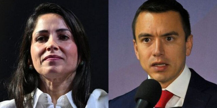 Elecciones en Ecuador: la correísta Luisa González y el empresario Daniel Noboa a segunda vuelta