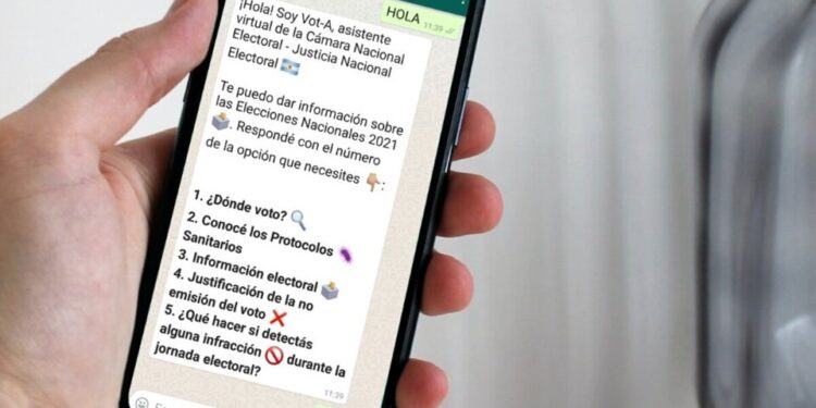 Elecciones PASO: consultá por WhatsApp dónde votás