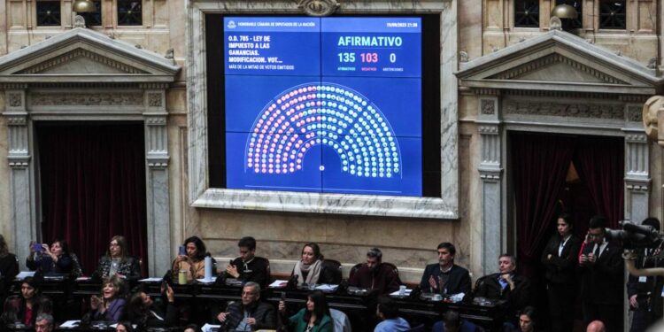 Diputados dio media sanción al proyecto que quita el Impuesto a las Ganancias