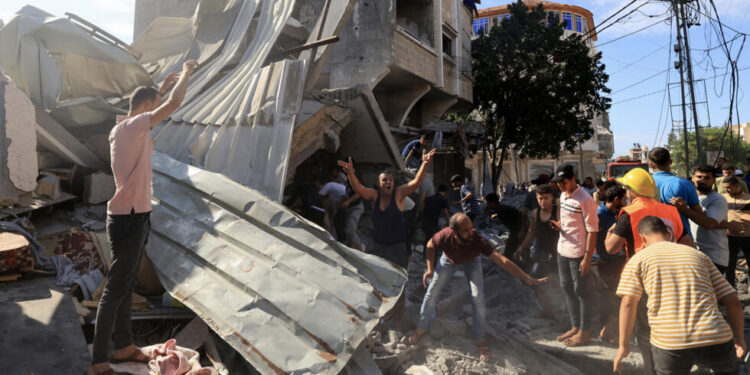 Un bombardeo destruyó un hospital en Gaza y dejó como saldo 500 muertos