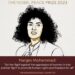 La activista iraní Narges Mohammadi recibió el Premio Nobel de la Paz