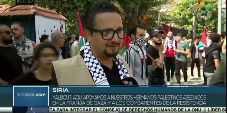 Siria apoya la resistencia de Palestina ante la usurpación de Israel
