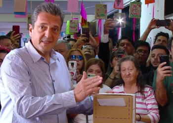 Votó Sergio Massa acompañado por su familia: "Empezamos una nueva etapa"