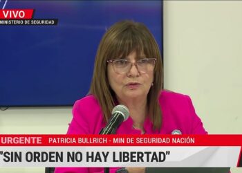 Patricia Bullrich presentó el Protocolo de Orden Público